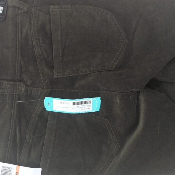 Democracy Natalie Ab Solution Straight Leg Corduroy Dark Green 2P - Picture 5 of 16